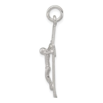 Sterling Silver Crucifix Pendant – view 3