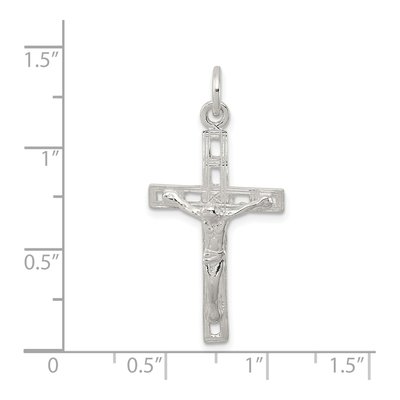 Sterling Silver Crucifix Pendant – view 4