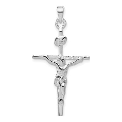 Sterling Silver INRI Crucifix Pendant