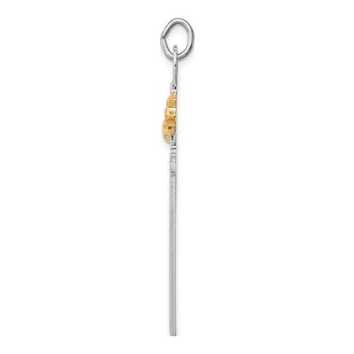 Sterling Silver Cross Pendant – view 3