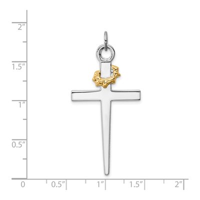 Sterling Silver Cross Pendant – view 5
