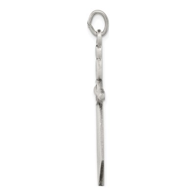 Sterling Silver Sword Cross Pendant – view 3