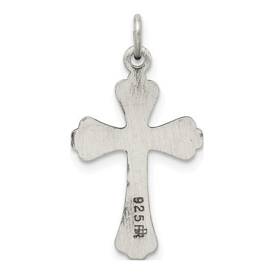 Sterling Silver Antiqued Cross Pendant – view 5