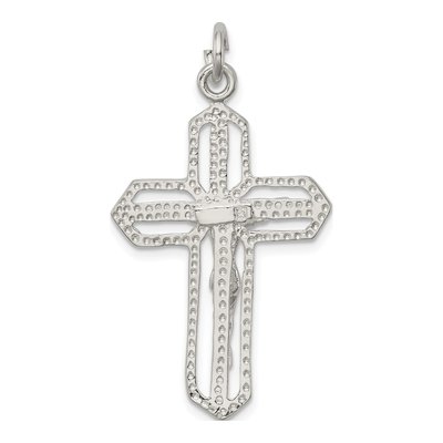 Sterling Silver Crucifix Pendant – view 5