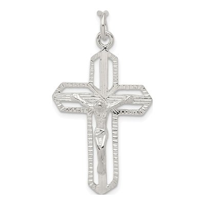 Sterling Silver Crucifix Pendant