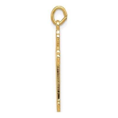 Gold-Plated Sterling Silver Cross Pendant – view 3