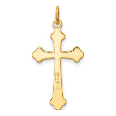 Gold-Plated Sterling Silver Cross Pendant – view 5