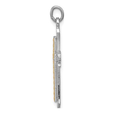 Sterling Silver Cross Pendant – view 3