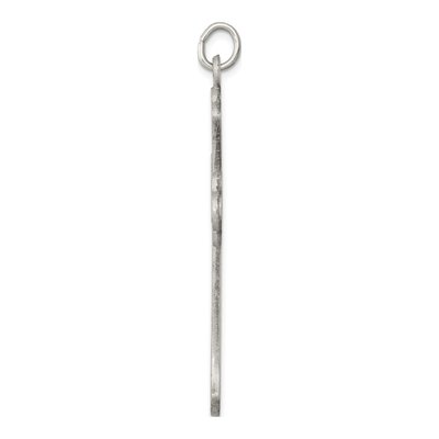 Sterling Silver Antiqued Cross Pendant – view 3