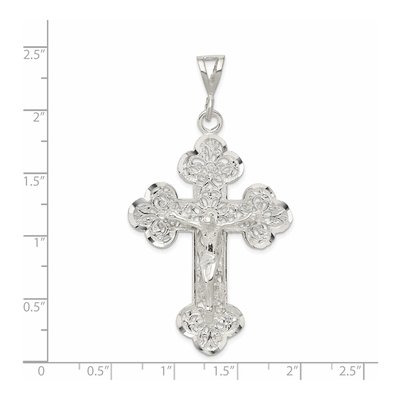Sterling Silver Crucifix Pendant – view 5