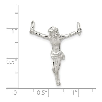 Sterling Silver Corpus Christ Pendant – view 4