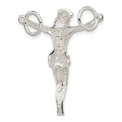 Sterling Silver Corpus Crucifix Pendant – view 5