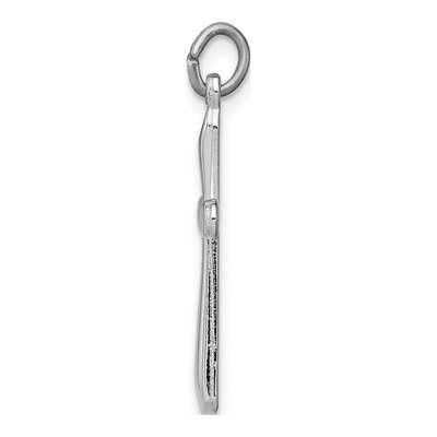 Sterling Silver Cross Charm – view 3