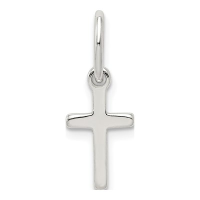Sterling Silver Small Cross for Kids Charm
