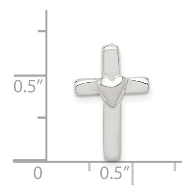 Sterling Silver Kids' Small Cross Pendant – view 4