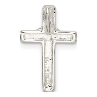 Sterling Silver Kids' Small Cross Pendant – view 5