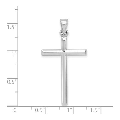 Sterling Silver Latin Cross Pendant – view 4