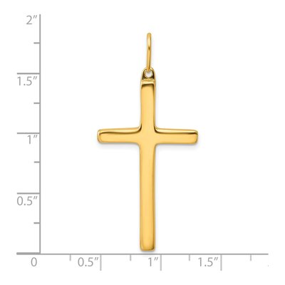 Gold-Plated Sterling Silver Cross Pendant – view 5