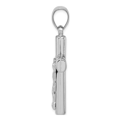 Sterling Silver Crucifix Pendant – view 3