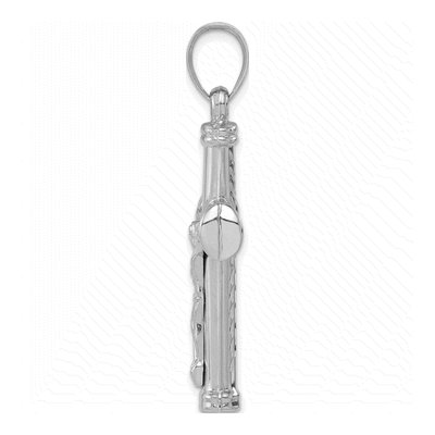 Sterling Silver Crucifix Pendant – view 3
