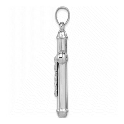 Sterling Silver Reversible Crucifix Pendant – view 3