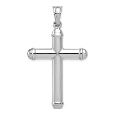 Sterling Silver Reversible Crucifix Pendant – view 4