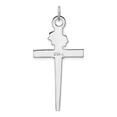 Sterling Silver Crucifix Pendant – view 4