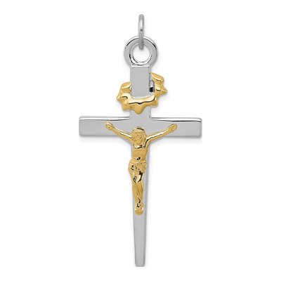 Sterling Silver Crucifix Pendant