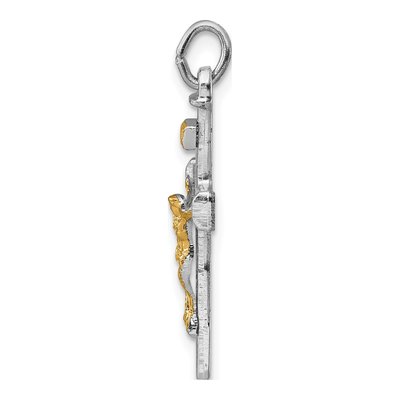 Sterling Silver Crucifix Charm – view 3