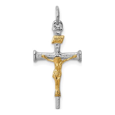 Sterling Silver Crucifix Charm