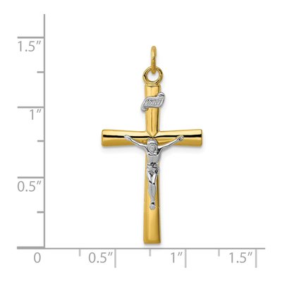 Sterling Silver Crucifix Pendant – view 5