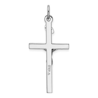 Sterling Silver Crucifix Pendant – view 4