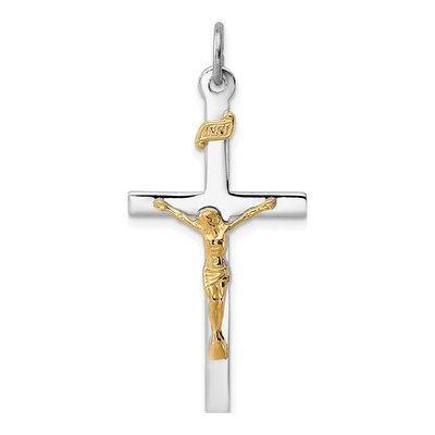 Sterling Silver Crucifix Pendant