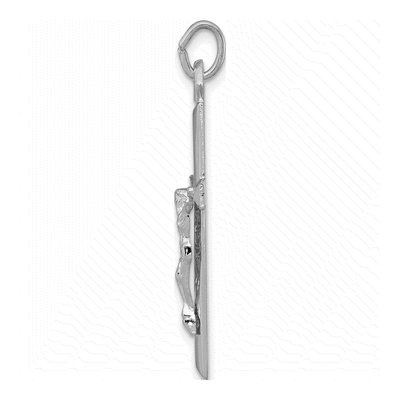 Sterling Silver Crucifix Pendant – view 3