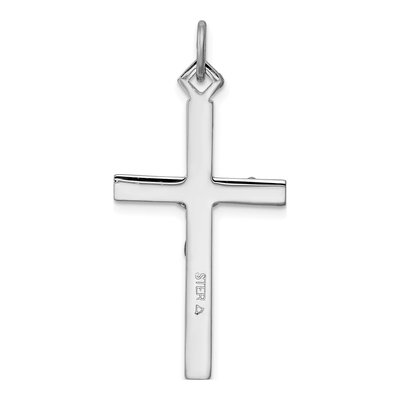 Sterling Silver Crucifix Pendant – view 4