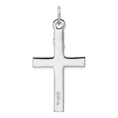 Sterling Silver Crucifix Pendant – view 4