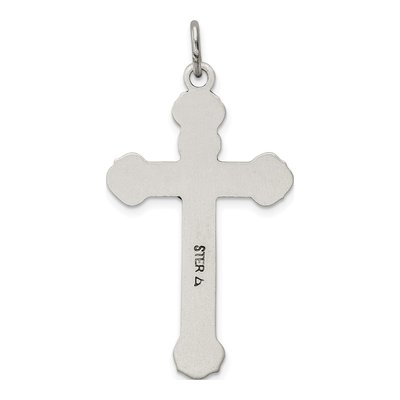 Sterling Silver Antiqued INRI Crucifix Pendant – view 5