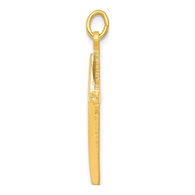 Gold-Plated Sterling Silver Passion Cross Charm – view 3