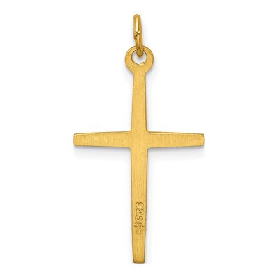 Gold-Plated Sterling Silver Passion Cross Charm – view 5
