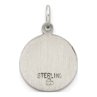 Sterling Silver Divino Nino Medal Pendant – view 5