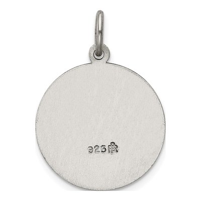 Sterling Silver Divino Nino Medal Pendant – view 5