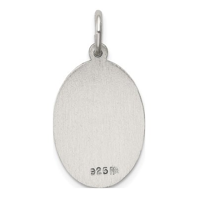 Sterling Silver Antiqued Infant Of Prague Medal – view 5