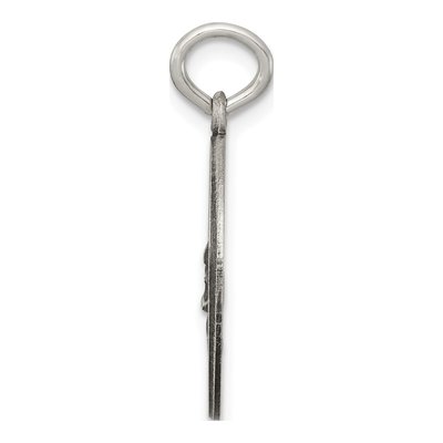 Sterling Silver Ecce Homo Medal Pendant – view 3