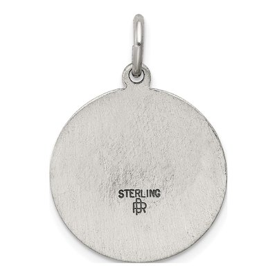 Sterling Silver Ecce Homo Medal Pendant – view 4