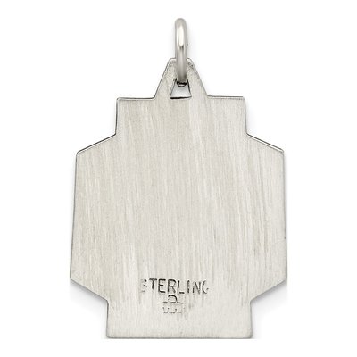 Sterling Silver Antiqued Ecce Homo Pendant – view 5