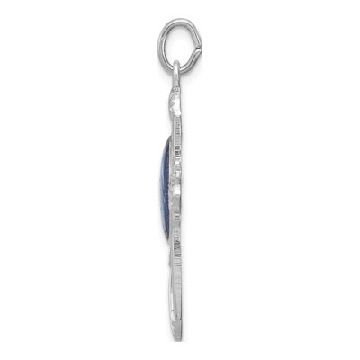 Sterling Silver Miraculous Medal Cross Pendant – view 3