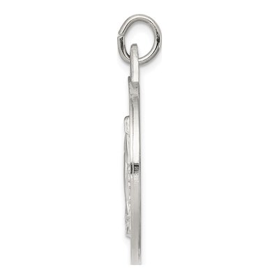 Sterling Silver Miraculous Medal Pendant – view 3