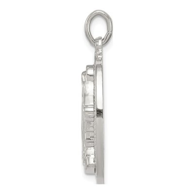 Sterling Silver Miraculous Medal Pendant – view 3