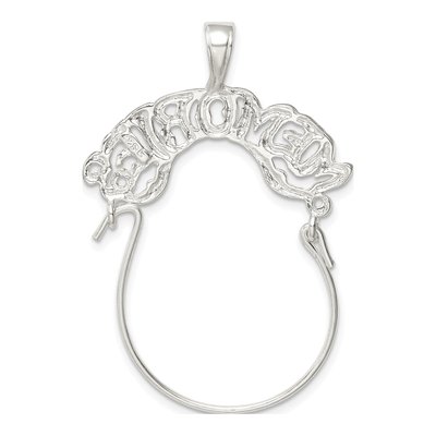 Sterling Silver Memories Holder Pendant – view 5