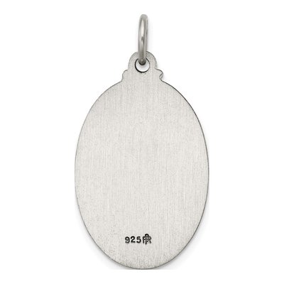 Sterling Silver Our of Guadalupe Medal Pendant – view 5